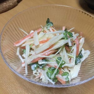 シャキシャキポテトの野菜サラダ♪